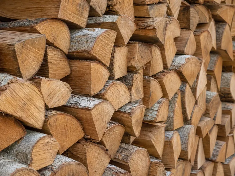 Дубовые дрова естественной сушки